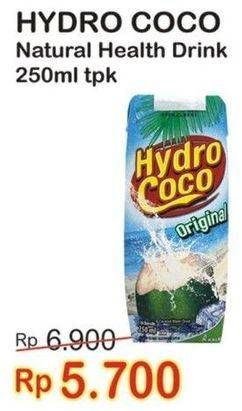 Promo Harga HYDRO COCO Minuman Kelapa Original 250 ml - Indomaret