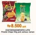 Promo Harga CHITATO Lite Snack Potato Chips  All Variants 55 gr - Indomaret