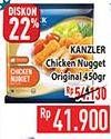 Promo Harga Kanzler Chicken Nugget Original 450 gr - Hypermart