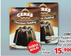 Promo Harga CERES Chocolate Pudding 200 gr - LotteMart