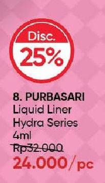 Promo Harga Purbasari Liquid Liner  - Guardian