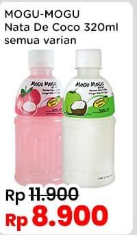 Promo Harga Mogu Mogu Minuman Nata De Coco All Variants 320 ml - Indomaret