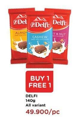 Promo Harga DELFI Chocolate All Variants 140 gr - Watsons