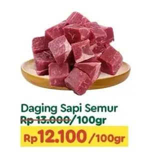 Promo Harga Daging Semur per 100 gr - TIP TOP