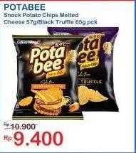 Promo Harga Potabee Snack Potato Chips Melted Cheese, Black Truffle 65 gr - Indomaret