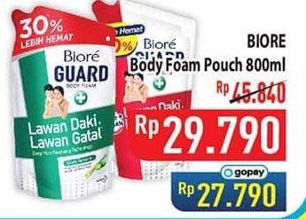 Promo Harga Biore Guard Body Foam 800 ml - Hypermart