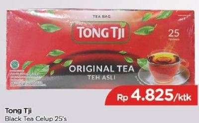 Promo Harga Tong Tji Teh Celup 25 pcs - TIP TOP