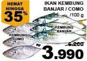 Promo Harga Ikan Kembung Banjar/Como 100gr  - Giant