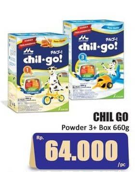 Promo Harga Morinaga Chil Go Bubuk 3+ 700 gr - Hari Hari