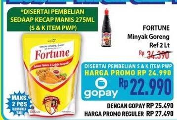 Promo Harga FORTUNE Minyak Goreng 2000 ml - Hypermart