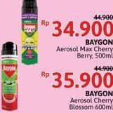 Promo Harga Baygon Insektisida Spray Cherry Blossom 600 ml - Alfamidi