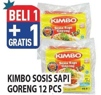 Promo Harga Kimbo Sosis Sapi Goreng 744 gr - Hypermart