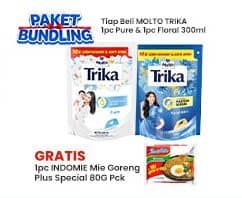 Promo Harga Molto Trika Pure, Floral Bliss 300 ml - Indomaret