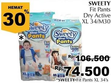 Promo Harga Sweety Silver Pants XL34  - Giant