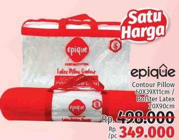 Promo Harga EPIQUE Latex Pillow Contour  - LotteMart