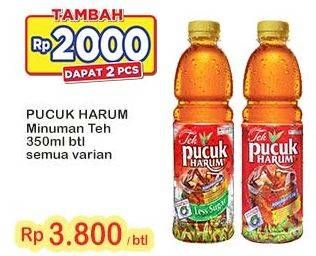 Promo Harga Teh Pucuk Harum Minuman Teh All Variants 350 ml - Indomaret