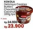 Promo Harga Kokola Delicious Cookies Butter, Chocolate, Coconut 320 gr - Indomaret