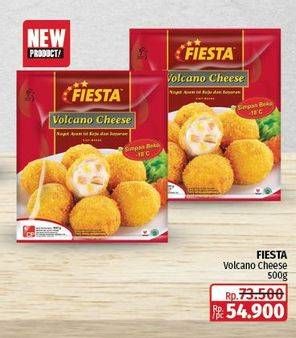 Promo Harga Fiesta Naget Volcano Cheese 500 gr - Lotte Grosir