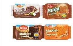 Promo Harga ROMA Malkist Cokelat, Keju Manis, Abon, Cokelat Kelapa 120 gr - Carrefour