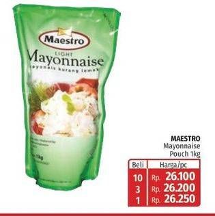 Promo Harga Maestro Mayonnaise 1000 gr - Lotte Grosir