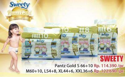 Promo Harga SWEETY Gold Pants S66+10  - Hari Hari