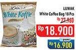 Promo Harga Luwak White Koffie Original per 18 sachet 20 gr - Hypermart