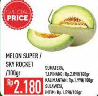 Promo Harga Melon Super / Sky Rocket  - Hypermart