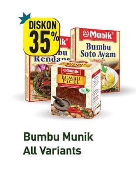 Promo Harga Munik Bumbu  - Hypermart