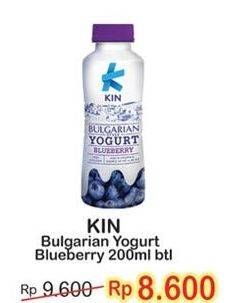 Promo Harga KIN Bulgarian Yogurt Blueberry 200 ml - Indomaret