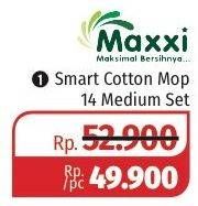 Promo Harga MAXXI Smart Cotton Mop 14 Medium  - Lotte Grosir