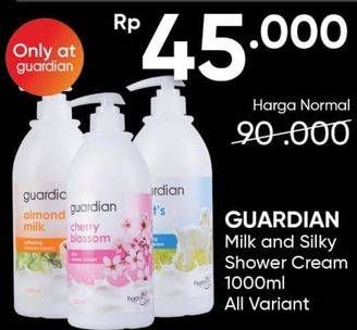 Promo Harga GUARDIAN Milk Bath All Variants 1000 ml - Guardian