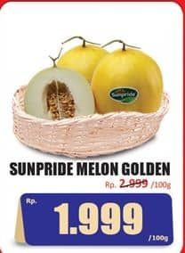 Promo Harga Melon Golden per 100 gr - Hari Hari