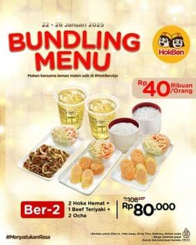 Harga Bundling Menu