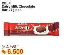 Promo Harga DELFI Chocolate Dairy Milk 27 gr - Indomaret