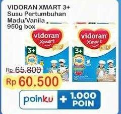 Promo Harga Vidoran Xmart 3+ Madu, Vanilla 950 gr - Indomaret