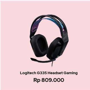 Promo Harga LOGITECH G335 Wired Gaming Headset  - Erafone