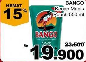 Promo Harga BANGO Kecap Manis 550 ml - Giant