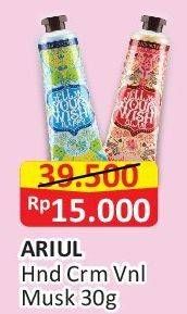 Promo Harga Ariul Hand Cream Tell Me Your Wish Vanila Musk 30 gr - Alfamart
