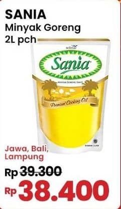 Promo Harga Sania Minyak Goreng 2000 ml - Indomaret