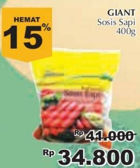 Promo Harga GIANT Sosis 400 gr - Giant