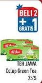 Promo Harga Teh Jawa Teh Celup Green Tea Dengan Amplop 25 pcs - Hypermart