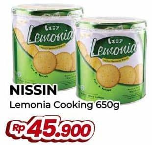 Promo Harga Nissin Cookies Lemonia 650 gr - Yogya