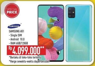 Promo Harga SAMSUNG Galaxy A51  - Hypermart