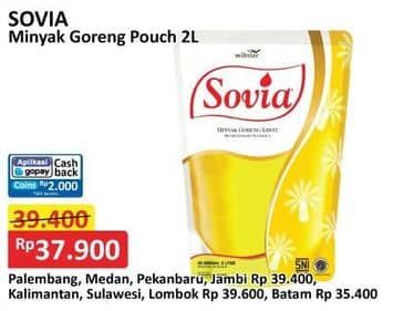 Promo Harga Sovia Minyak Goreng 2000 ml - Alfamart