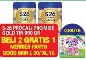 Promo Harga S26 Procal Gold/Promise Gold Susu Pertumbuhan per 2 kaleng 900 gr - Hypermart