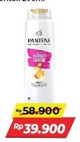 Promo Harga Pantene Shampoo Anti Dandruff, Hair Fall Control 290 ml - Alfamart