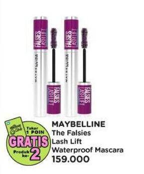 Promo Harga Maybelline The Falsies Lash Lift Waterproof Mascara 30 gr - Watsons