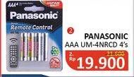 Promo Harga PANASONIC Battery Remote Control AAA 4 pcs - Alfamidi