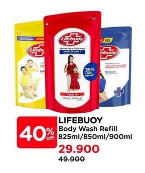Promo Harga Lifebuoy Body Wash 850 ml - Watsons