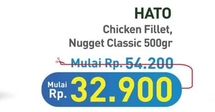 Promo Harga Hato Nugget/Chicken Fillet  - Hypermart